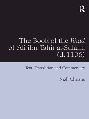 cover image of The Book of the Jihad of 'Ali ibn Tahir al-Sulami (d. 1106)